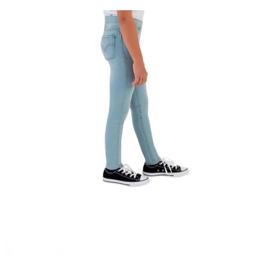 Levi's Girls' 2 Pack Pull On Jean 6 pairs size 16 Pink Blue Black - Picture 7 of 15